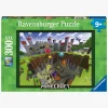 Spil & Puslespil-Ravensburger Minecraft XXL Puslespil 300 Brikker