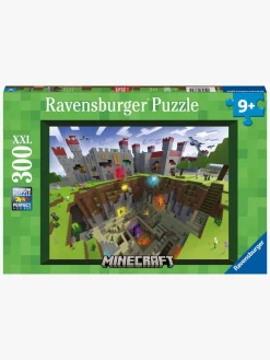 Spil & Puslespil-Ravensburger Minecraft XXL Puslespil 300 Brikker