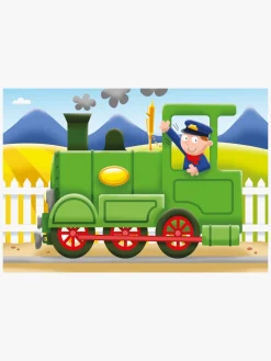 Spil & Puslespil-Ravensburger My First Puzzles Travel far Puslespil 4-i-1 Flerfarvet