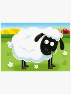 Spil & Puslespil-Ravensburger My First Puzzles On the Farm Puslespil 4-i-1 Flerfarvet