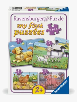 Spil & Puslespil-Ravensburger My First Puzzles Puslespil Bondegårdsdyr 4-i-1