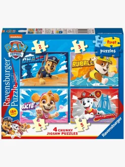 Spil & Puslespil-Ravensburger My First Puzzles Paw Patrol Puslespil 4-i-1 Flerfarvet