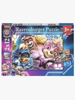 Spil & Puslespil-Ravensburger Paw Patrol The Mighty Movie Puslespil 2x12 Brikker