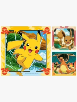 Spil & Puslespil-Ravensburger Pokémon Puslespil 3x49 Brikker