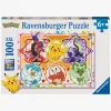 Spil & Puslespil-Ravensburger Pokémon XXL Puslespil 100 Brikker