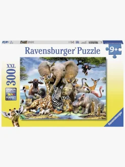 Spil & Puslespil-Ravensburger Puslespil Afrikanske Venner 300 Brikker