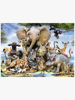 Spil & Puslespil-Ravensburger Puslespil Afrikanske Venner 300 Brikker