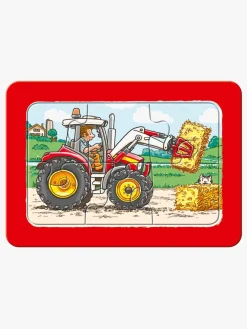 Spil & Puslespil-Ravensburger Puslespil Arbejdskøretøjer 3x6 Brikker