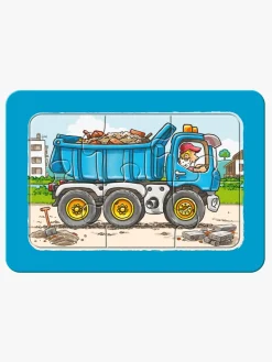 Spil & Puslespil-Ravensburger Puslespil Arbejdskøretøjer 3x6 Brikker