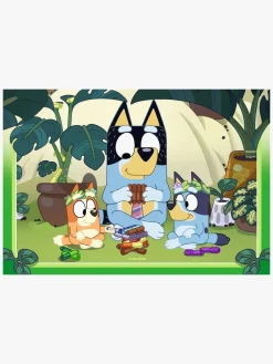 Spil & Puslespil-Ravensburger Puslespil Bluey 2x24 Brikker