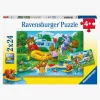 Spil & Puslespil-Ravensburger Puslespil Camping 2x24 Brikker