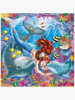 Spil & Puslespil-Ravensburger Puslespil Charmerende Havfruer 3x49 Brikker