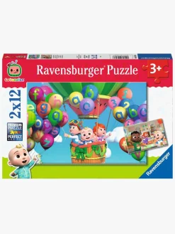 Spil & Puslespil-Ravensburger Puslespil Cocomelon Learn And Play 2x12 Brikker