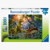 Spil & Puslespil-Ravensburger Puslespil Dinosaurus 100 Brikker