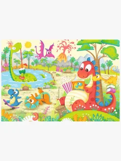 Spil & Puslespil-Ravensburger Puslespil Dinosaur 2x12 Brikker