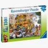 Spil & Puslespil-Ravensburger Puslespil Dyreskolevenner, 150 Brikker