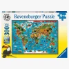 Spil & Puslespil-Ravensburger Puslespil Dyrenes Verden 300 Brikker