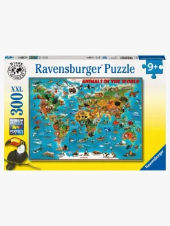 Spil & Puslespil-Ravensburger Puslespil Dyrenes Verden 300 Brikker