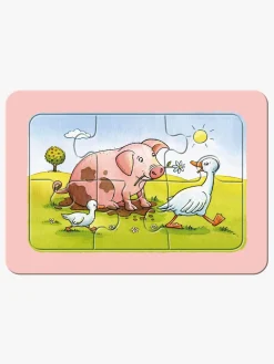 Spil & Puslespil-Ravensburger Puslespil Dyrevenner 3x6 Brikker