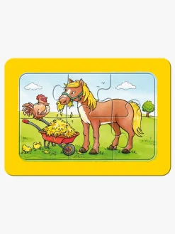 Spil & Puslespil-Ravensburger Puslespil Dyrevenner 3x6 Brikker