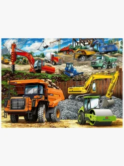 Spil & Puslespil-Ravensburger Puslespil Entreprenørmaskiner, 100 Brikker