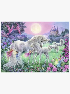 Spil & Puslespil-Ravensburger Puslespil Enhjørninger I Måneskinnet 100 Brikker