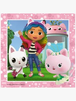 Spil & Puslespil-Ravensburger Puslespil Gabby's Dollhouse 3 x 49 Brikker