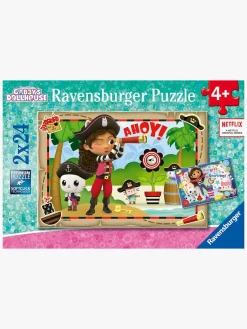 Spil & Puslespil-Ravensburger Puslespil Gabby's Dollhouse 2x24 Brikker