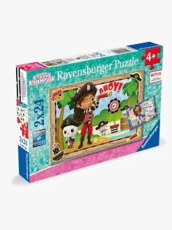 Spil & Puslespil-Ravensburger Puslespil Gabby's Dollhouse 2x24 Brikker