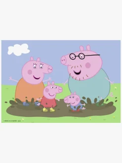 Spil & Puslespil-PeppaPig Ravensburger Puslespil Gurli Gris Familieliv 2x24
