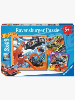 Spil & Puslespil-Ravensburger Puslespil Hot Wheels 3x49 Brikker