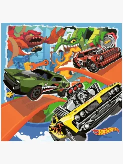 Spil & Puslespil-Ravensburger Puslespil Hot Wheels 3x49 Brikker