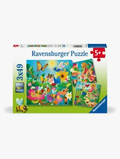 Spil & Puslespil-Ravensburger Puslespil Insekter 3x49 Brikker