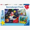 Spil & Puslespil-Ravensburger Puslespil Kids in Science 3x49 Brikker