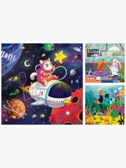 Spil & Puslespil-Ravensburger Puslespil Kids in Science 3x49 Brikker