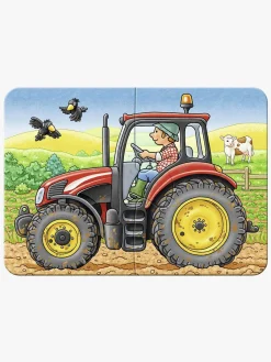 Spil & Puslespil-Ravensburger Puslespil Køretøjer 2, 4, 6 & 8 Brikker