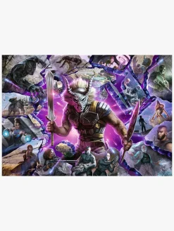 Spil & Puslespil-Ravensburger Puslespil Marvel Villainous Killmonger 1000 Brikker