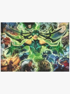 Spil & Puslespil-Ravensburger Puslespil Marvel Villainous Hela 1000 Brikker