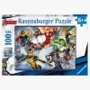 Spil & Puslespil-Ravensburger Puslespil Marvel Avengers, 100 Brikker