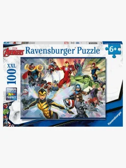 Spil & Puslespil-Ravensburger Puslespil Marvel Avengers, 100 Brikker