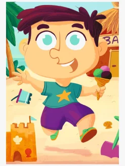 Spil & Puslespil-Ravensburger Puslespil Mix & Match Farverigt Tøj 3x24 Brikker