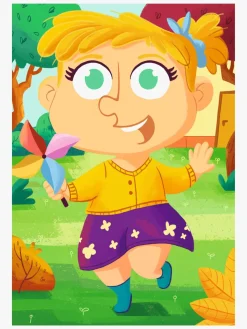 Spil & Puslespil-Ravensburger Puslespil Mix & Match Farverigt Tøj 3x24 Brikker