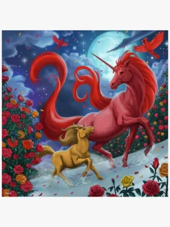 Spil & Puslespil-Ravensburger Puslespil Mythical Majesty 3x49 Brikker