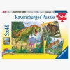 Spil & Puslespil-Ravensburger Puslespil Oldtidsherskere 3x49 Brikker