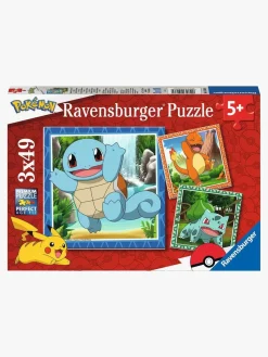 Spil & Puslespil-Ravensburger Puslespil Pokémon 3x49 Brikker