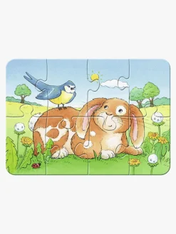 Spil & Puslespil-Ravensburger Puslespil Søde Dyr 2, 4, 6 & 8 Brikker