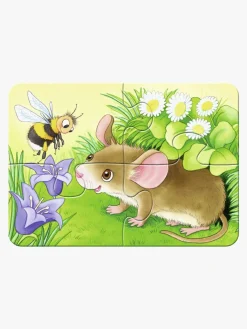 Spil & Puslespil-Ravensburger Puslespil Skovdyr 2, 4, 6 & 8 Brikker