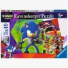 Spil & Puslespil-Ravensburger Puslespil Sonic Prime 3x49 Brikker