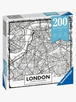 Spil & Puslespil-Ravensburger Puslespil Storbysliv, 200 Brikker