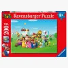 Spil & Puslespil-Ravensburger Puslespil Super Mario Adventure, 200 Brikker